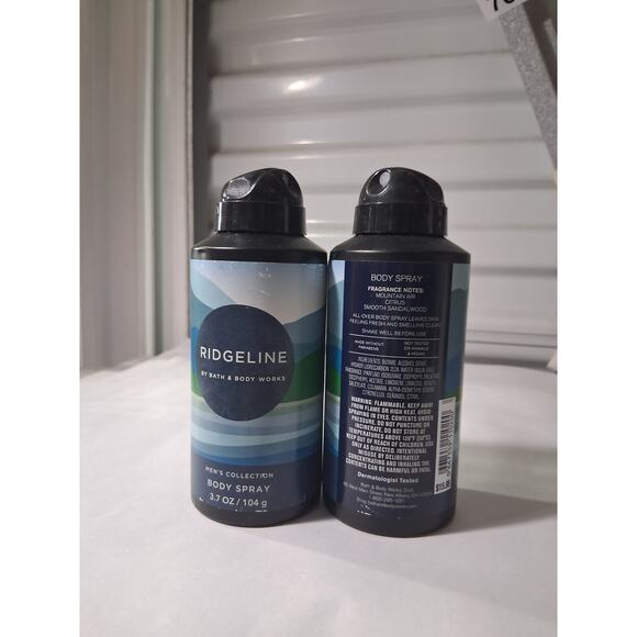 Ridgeline Men's Bath & Body Works Discontinued Rare 2pcs Bundle of Body Spray - Picture 5 of 5